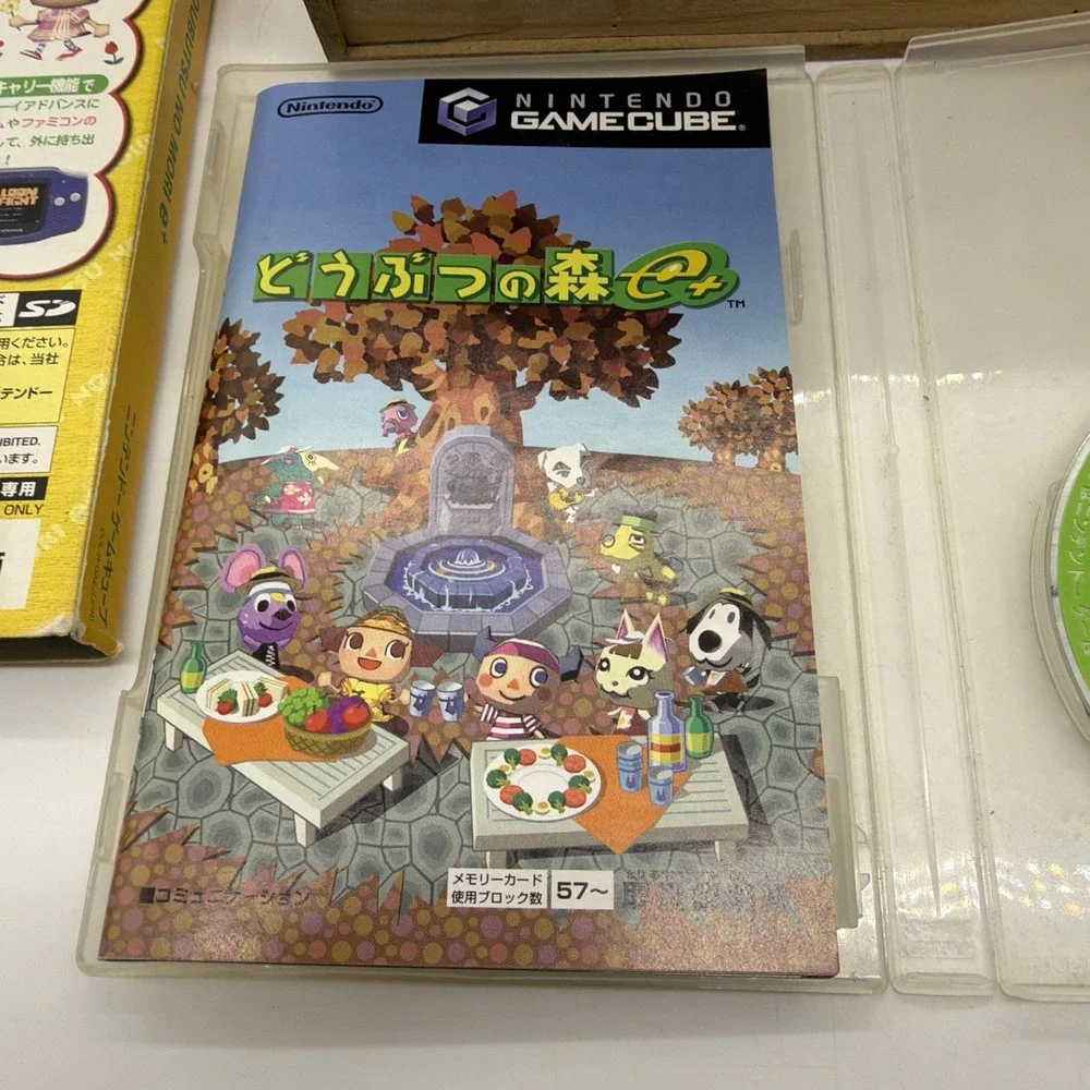 Animal Crossing e+ / Doubutsu no Mori e+ Plus CIB Nintendo GameCube GC JP Tested